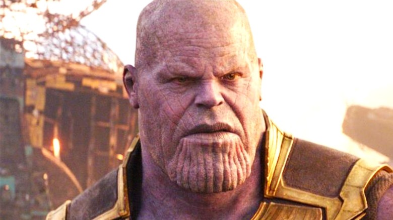 Josh Brolin Thanos wreckage