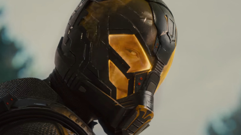 Yellowjacket stands in place of Falcon