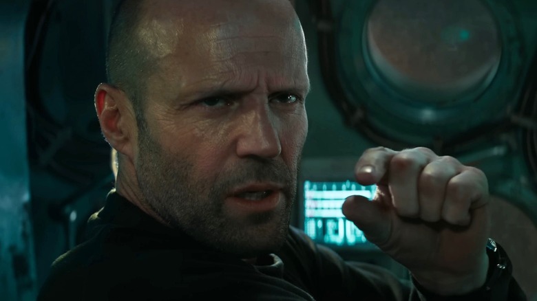 Jason Statham talking