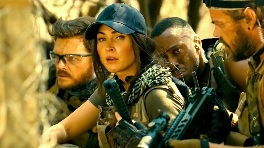 Megan Fox leads a group of mercenaries in Rogue