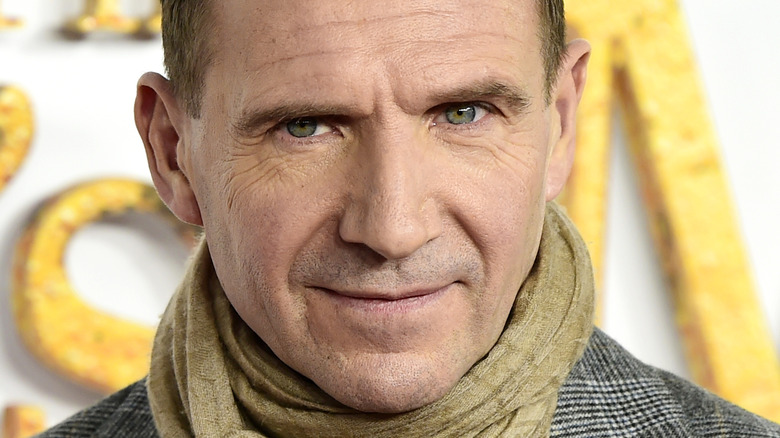 Ralph Fiennes attends event 