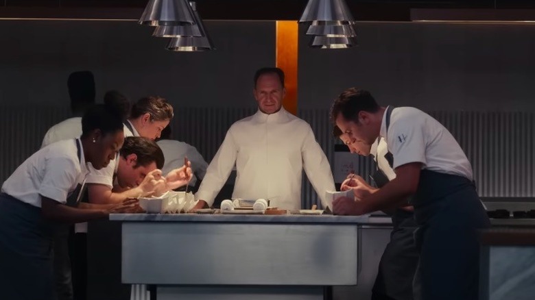 How the Fine-Dining Satire 'The Menu' Transformed the Film's Kitchen Into a  Place of Worship and Food Into Works of Art