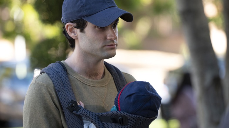Joe Goldberg with his daughter