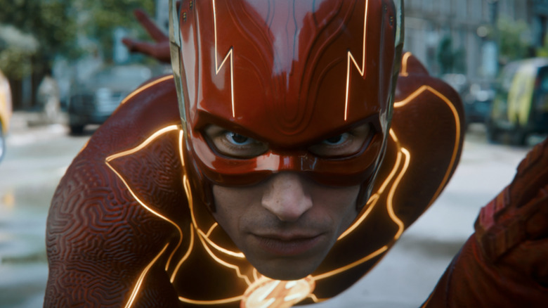 The Flash close-up