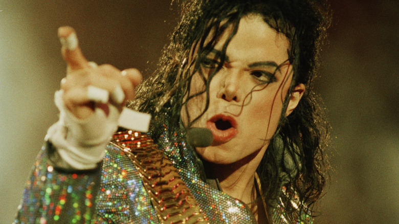 Michael Jackson singing 