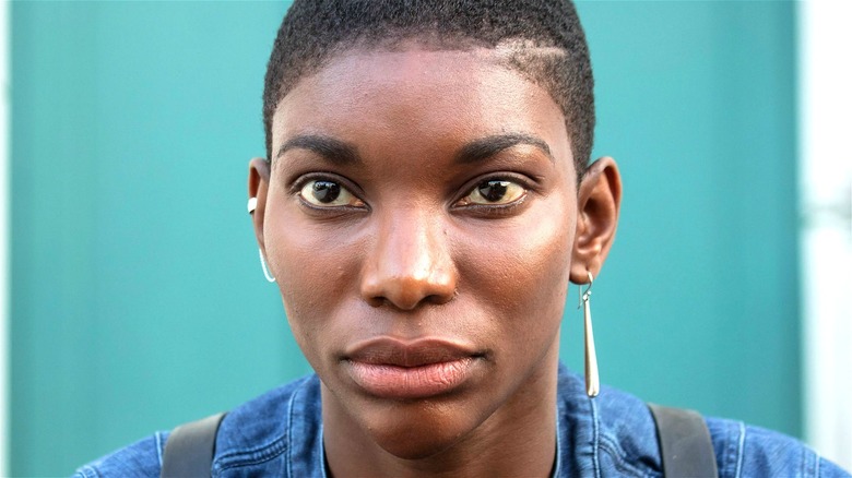 Michaela Coel as Kate Ashby in Black Earth Rising