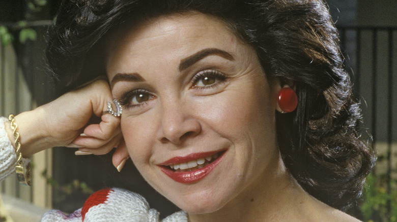 Annette Funicello smiles