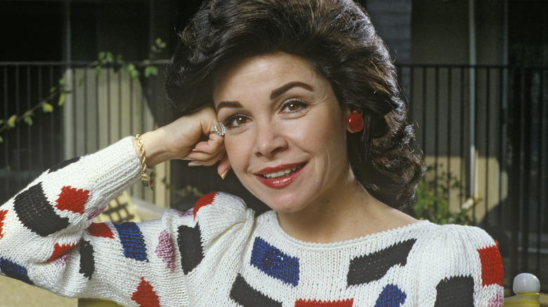 Annette Funicello smiles