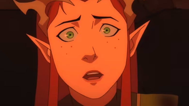 Keyleth looks very concerned 