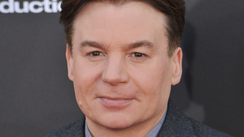 Mike Myers smirking