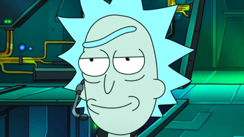 Mad scientist Rick Sanchez