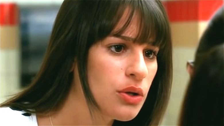 Lea Michele as Rachel Berry in Glee