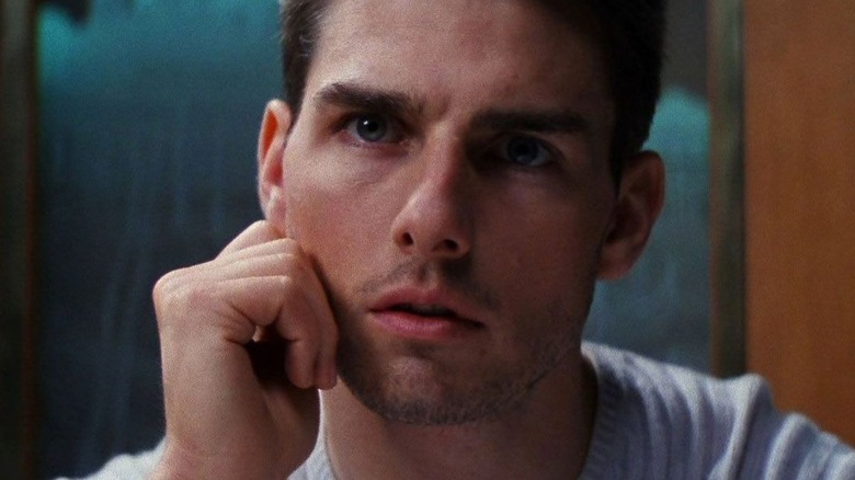 Ethan Hunt looks perplexed in close-up