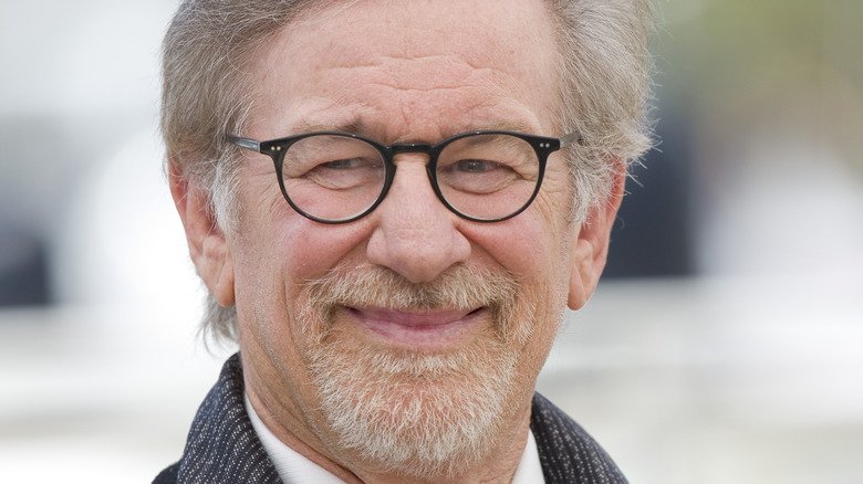 Steven Spielberg smiling