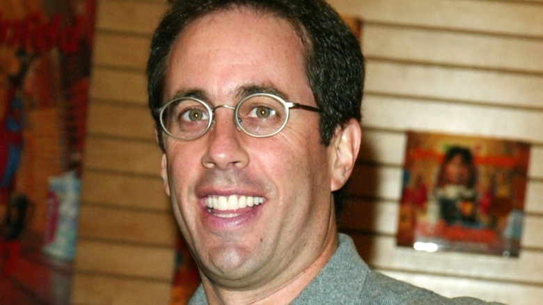Jerry Seinfeld smiling 