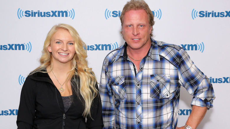 Sig and Mandy Hansen posing together