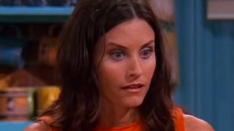 Monica Geller smiling