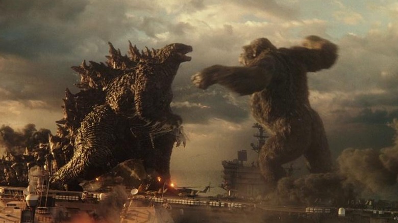 Godzilla vs. Kong battle