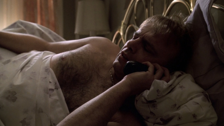 The Sopranos Ralph Cifaretto in bed