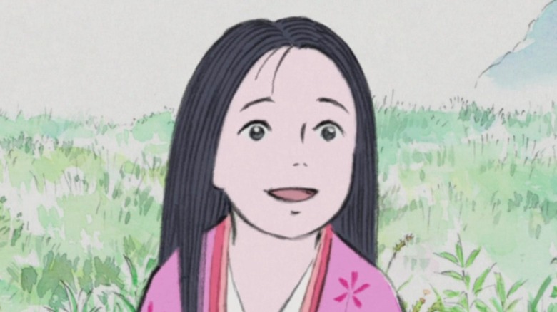 Princess Kaguya smiling