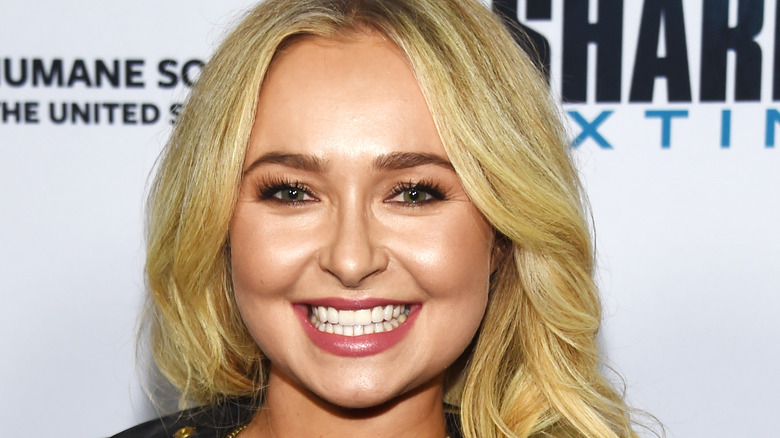 Hayden Panettiere at a red carpet event 