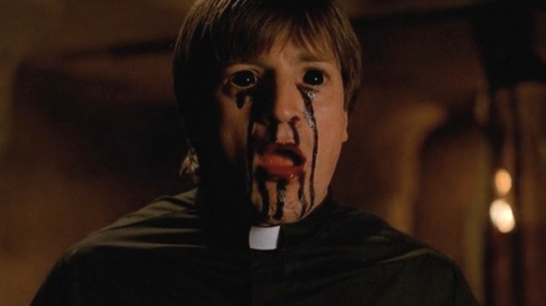 Caleb bleeding in Buffy the Vampire Slayer