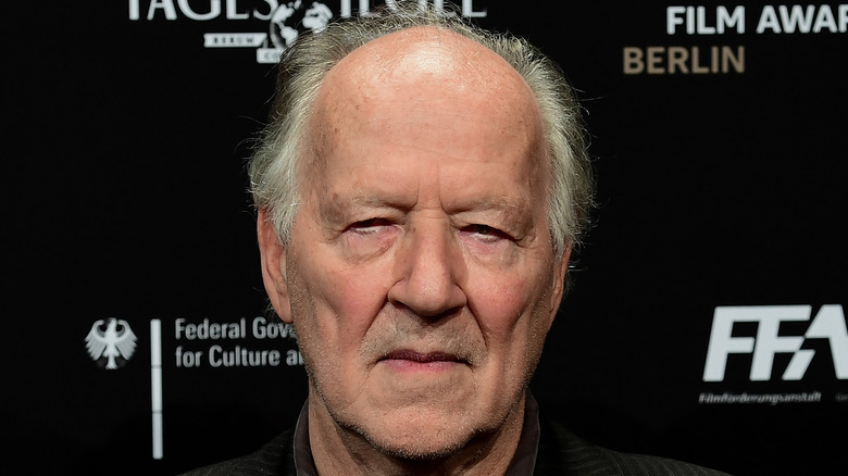 Werner Herzog scowling