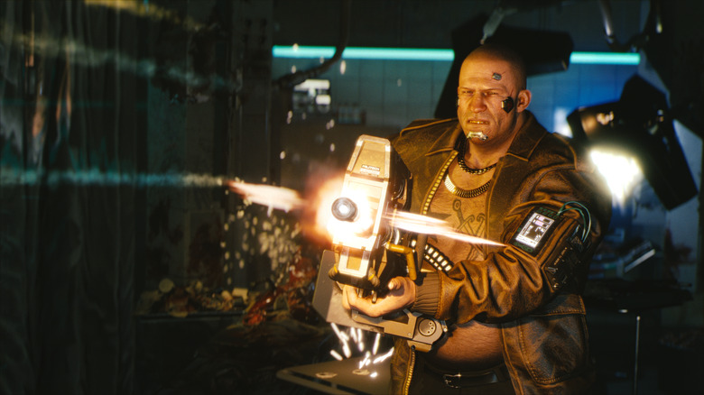 cyberpunk 2077 bullets gun