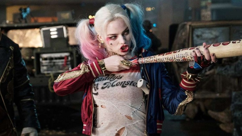 Harley Quinn aims her bat in "Suicide Squad" (2016)