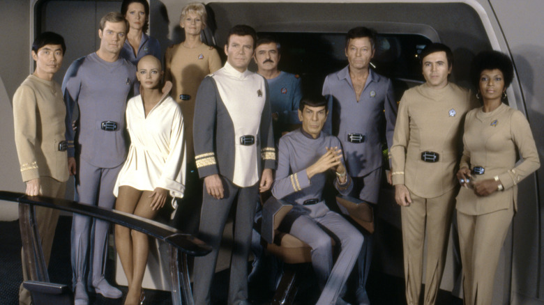 A cast photo from "Star Trek: The Motion Picture" (1979)