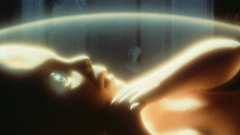 A fetus in a bubble from 2001: A Space Odyssey
