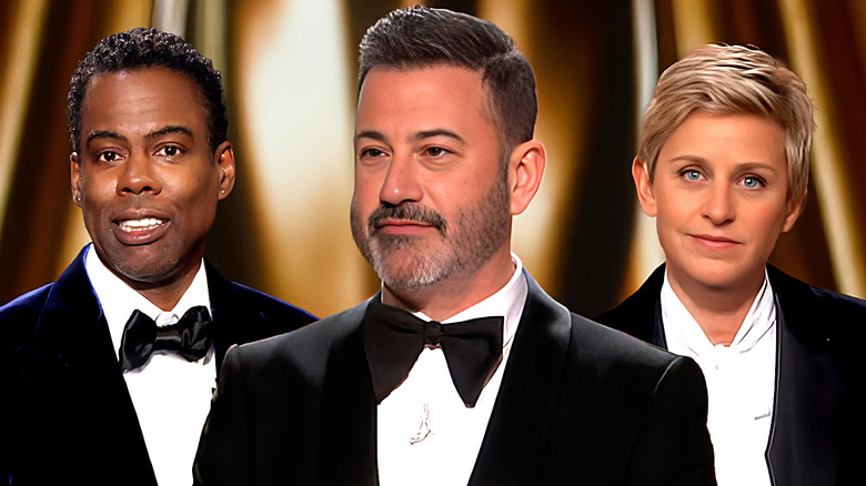 Chris Rock, Jimmy Kimmel, Ellen Degeneres