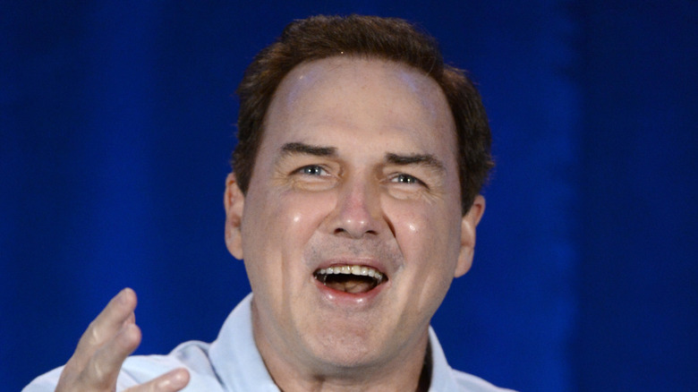 Norm MacDonald laughing