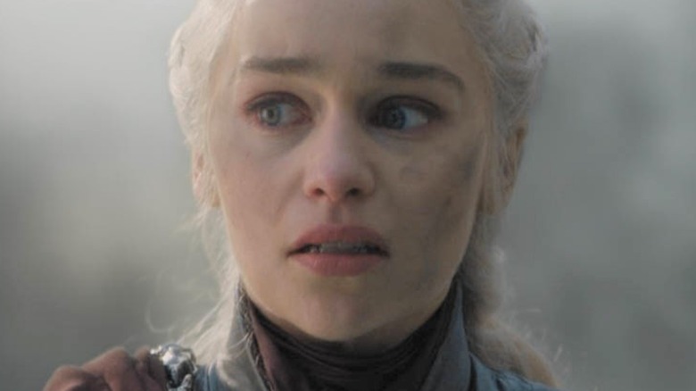 Daenerys Targaryen getting angry