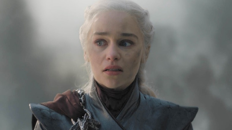 Daenerys Targaryen getting angry