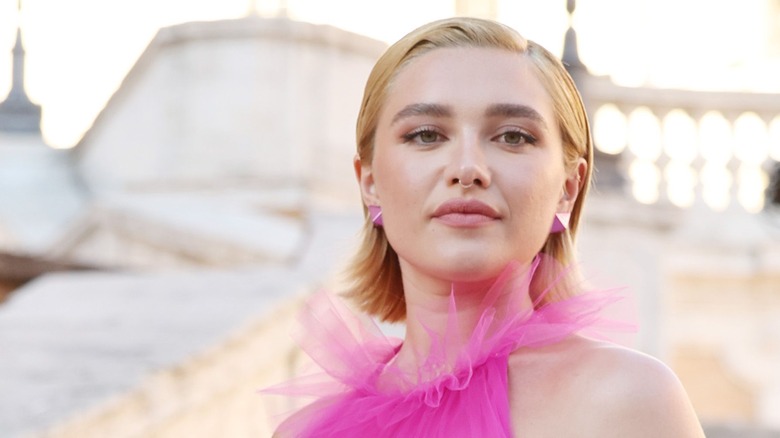 Florence Pugh posing