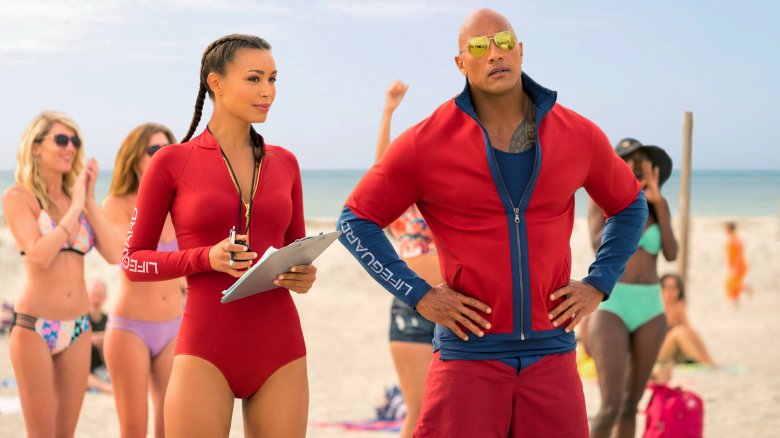 Dwayne Johnson in Baywatch