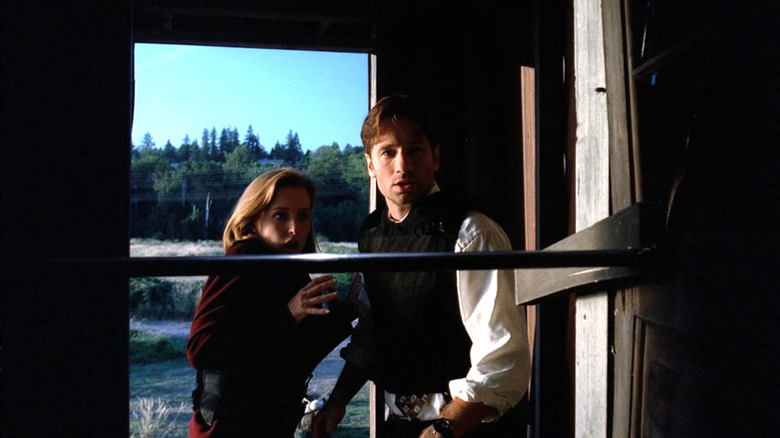 Mulder and Scully shocked