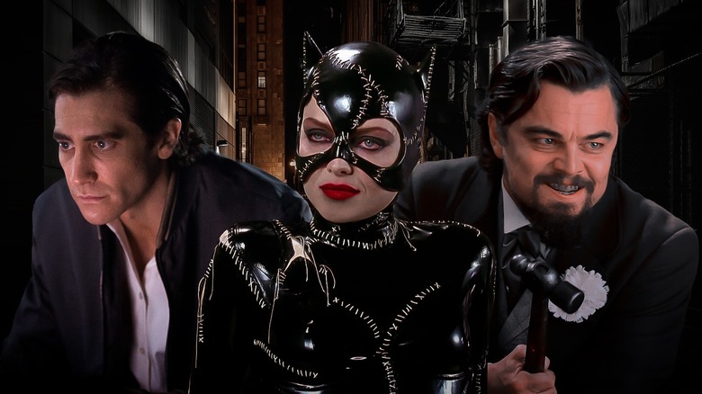 Lou, Catwoman, and Calvin looking creepy