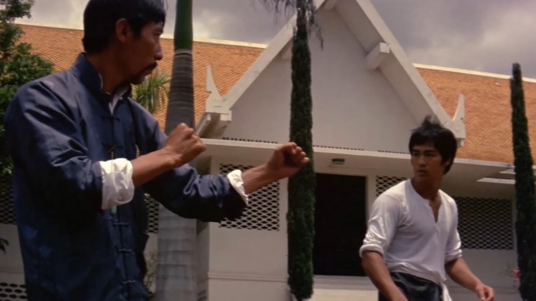 Han Ying-chieh and Bruce Lee in The Big Boss