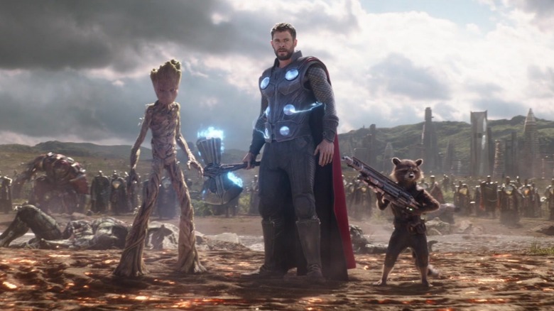 Chris Hemsworth in Avengers: Infinity War