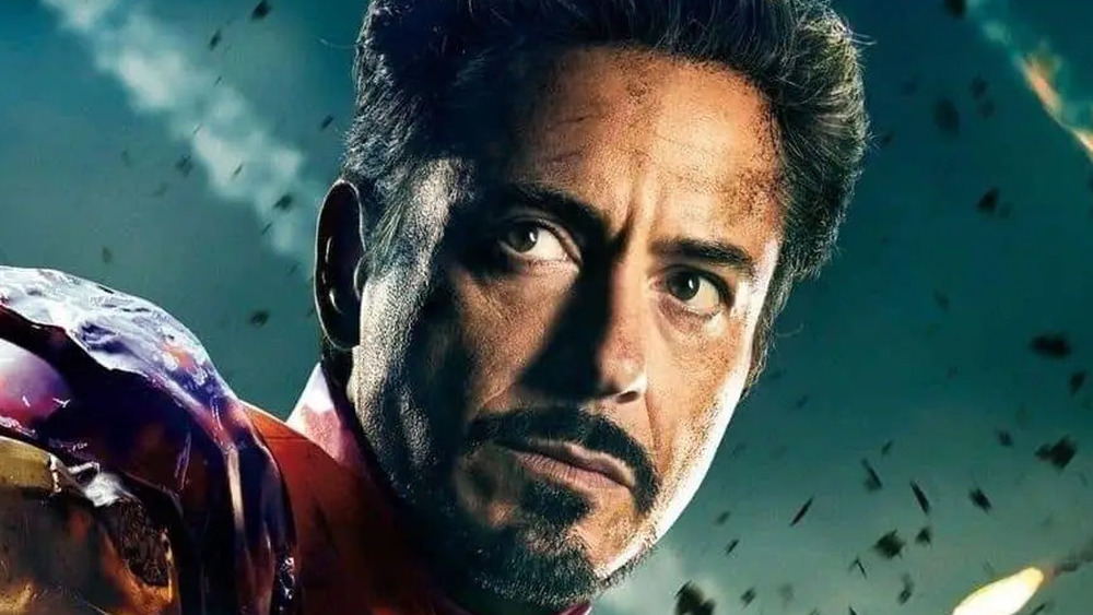 Tony Stark in battle