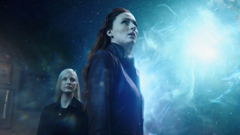Jean Grey witnessing the powers of the cosmos