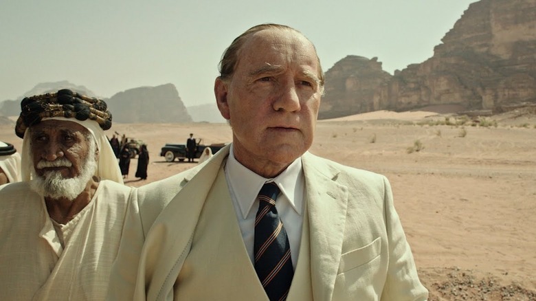 Kevin Spacey's J. Paul Getty III in the desert