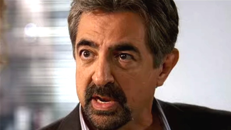 David Rossi talking angrily