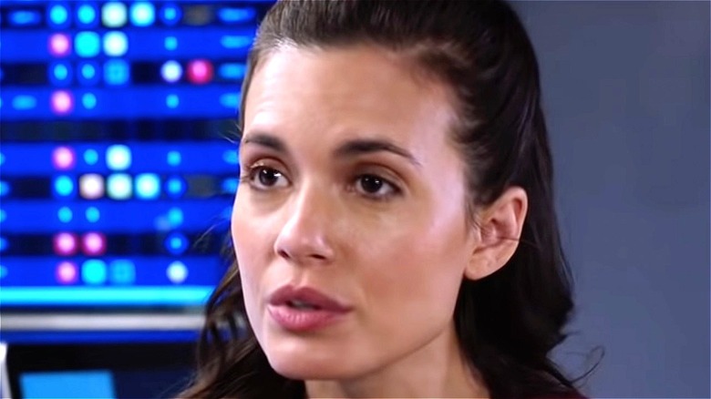 Torrey DeVitto playing Dr. Natalie Manning 