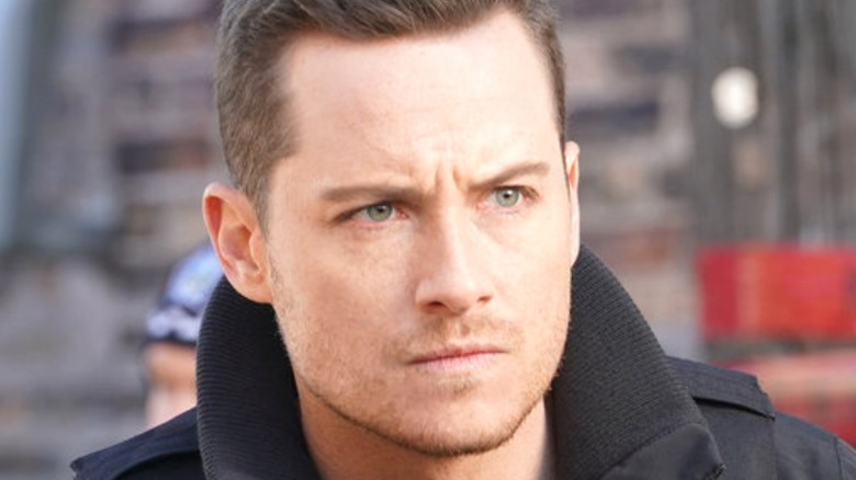 Jay Halstead looking serious