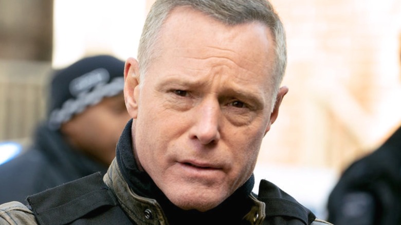 Jason Beghe against light background