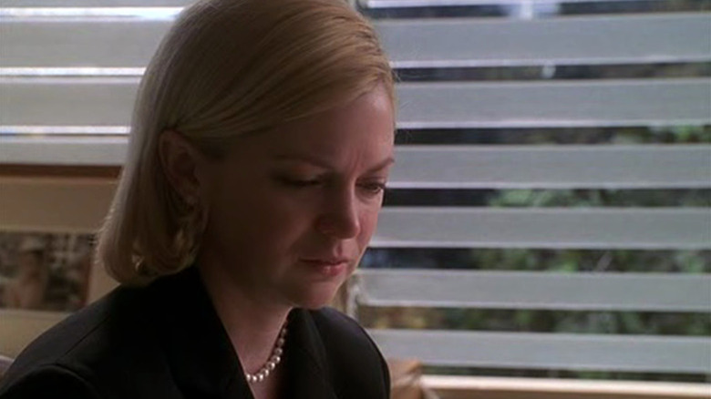 Tracy crying