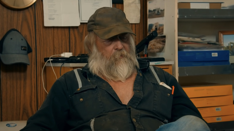 Tony Beets sitting in his office